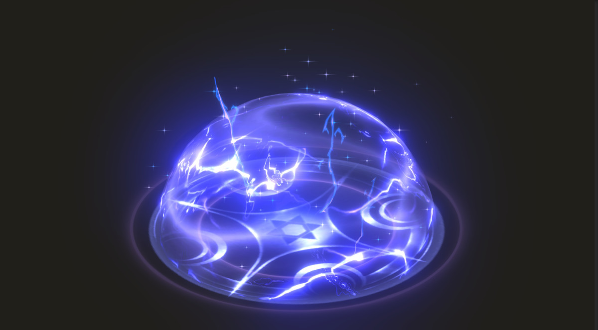 Game VFX - Dome Barrier Impact