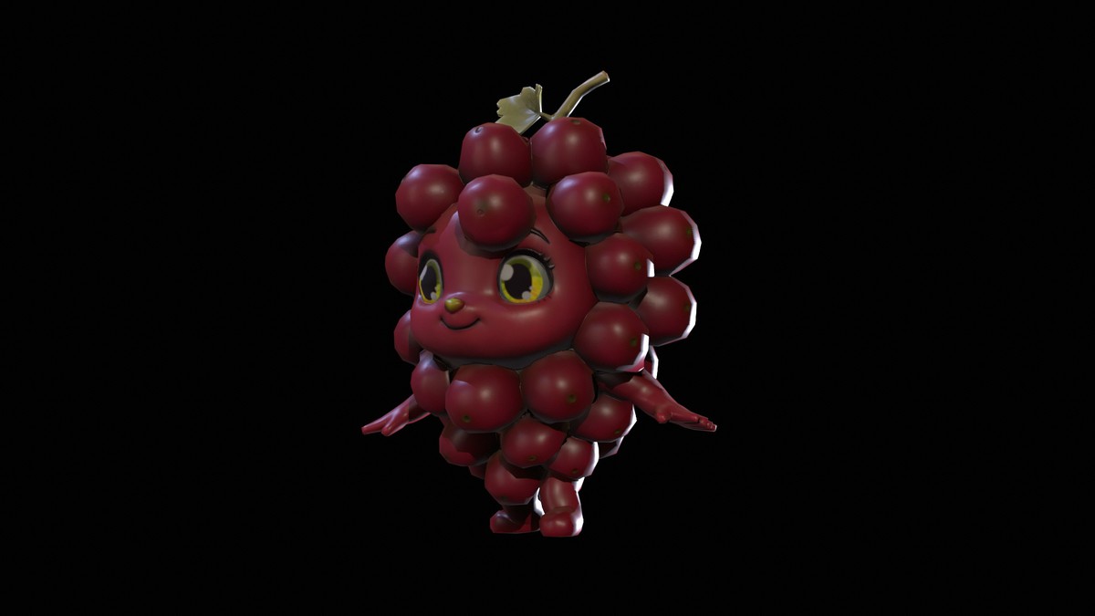 Chibi Fruit Grape Two