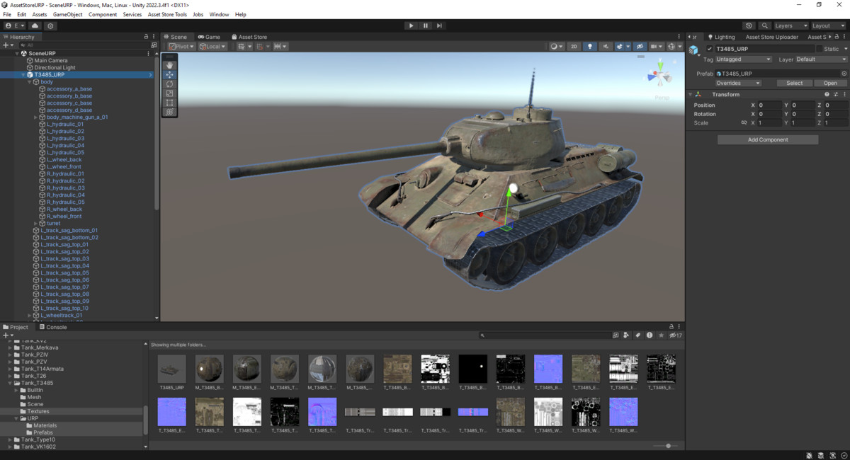 Tank Rigged Bundle 03