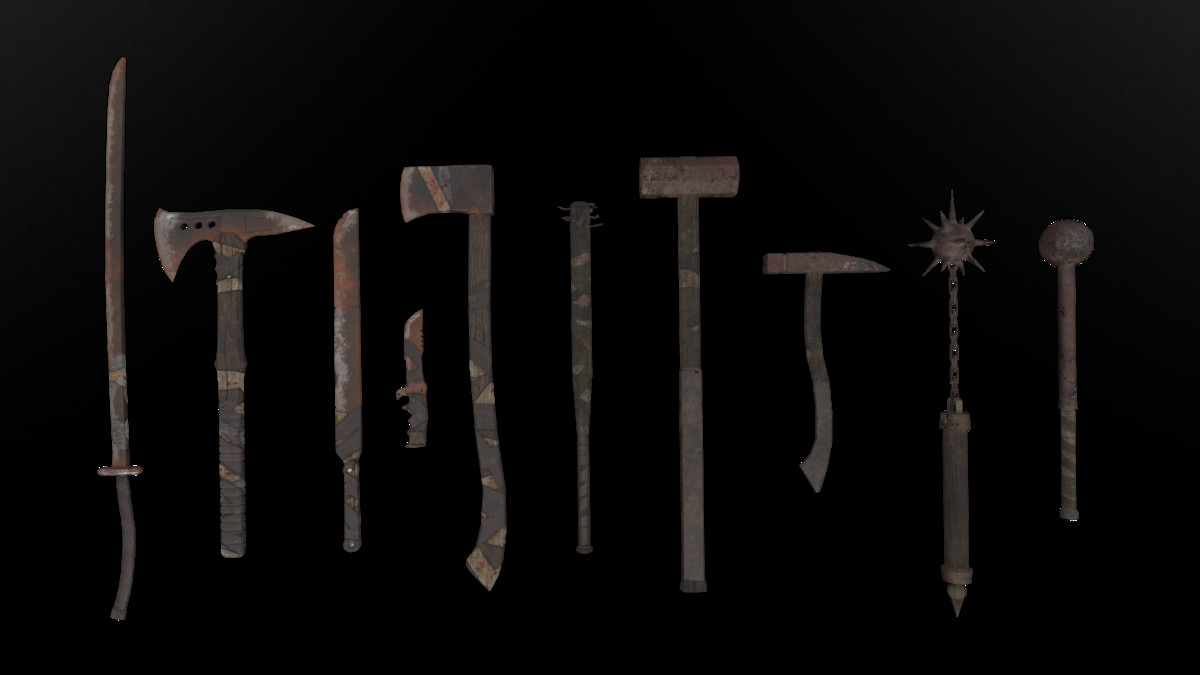 Simple Melee Weapons Pack