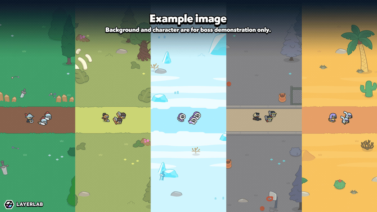 2D Minimal - Boss Monsters