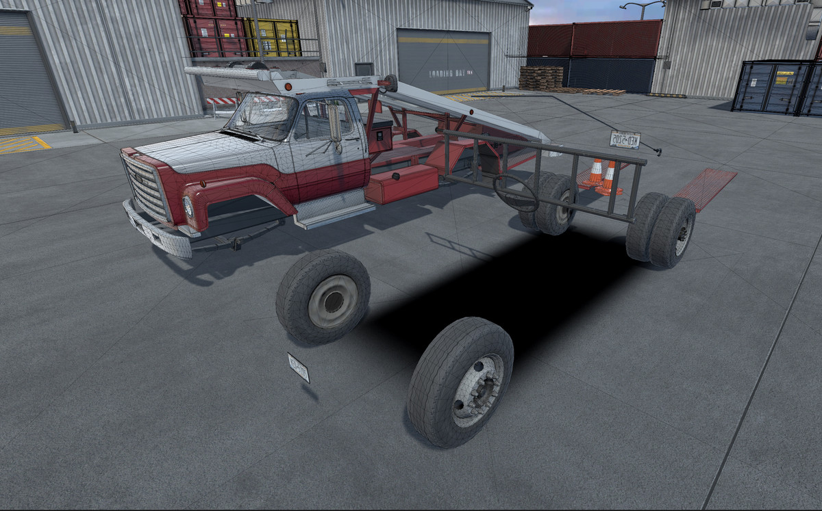 80s Hauler Tow truck