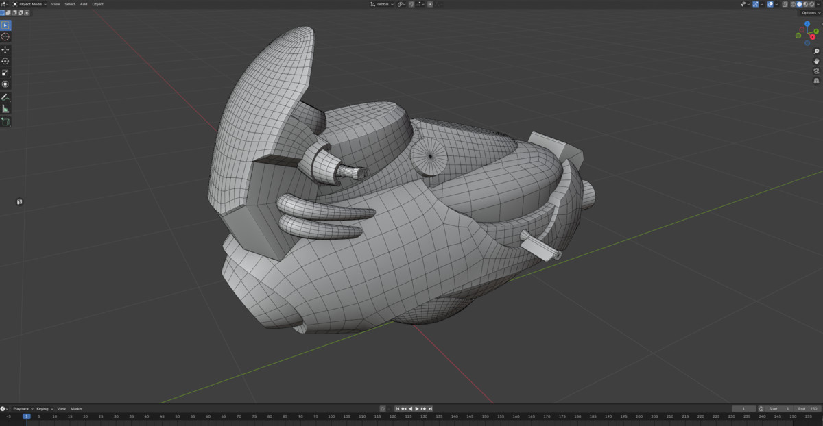 Sci-Fi HOVER SCOOTER /3x different skins!