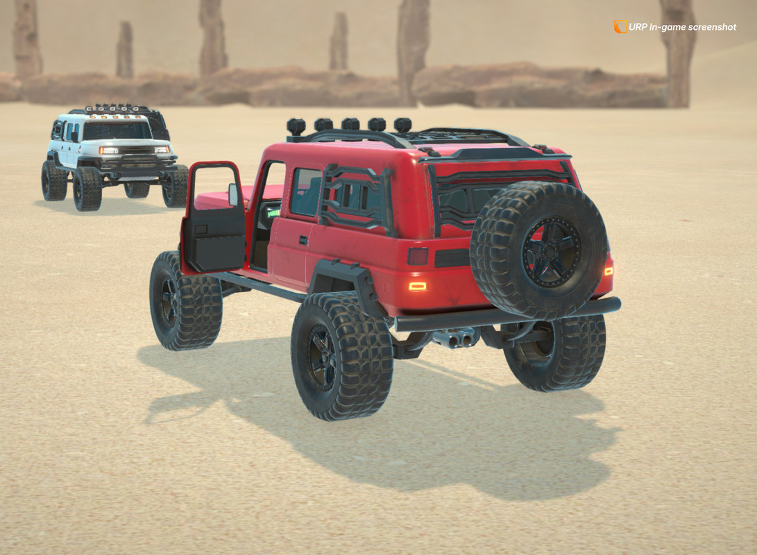 Adventure 4x4 - Heavy Duty Off-Road SUV Vehicle Physics