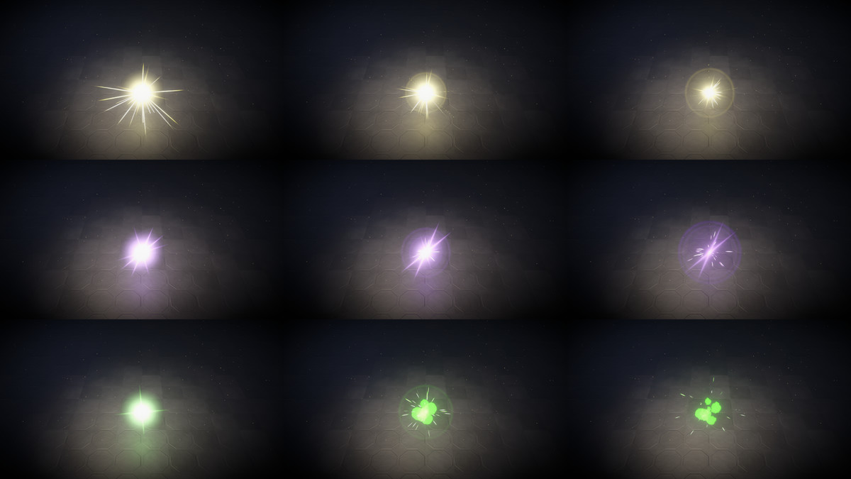 Stylized Combat VFX - 150 Effects