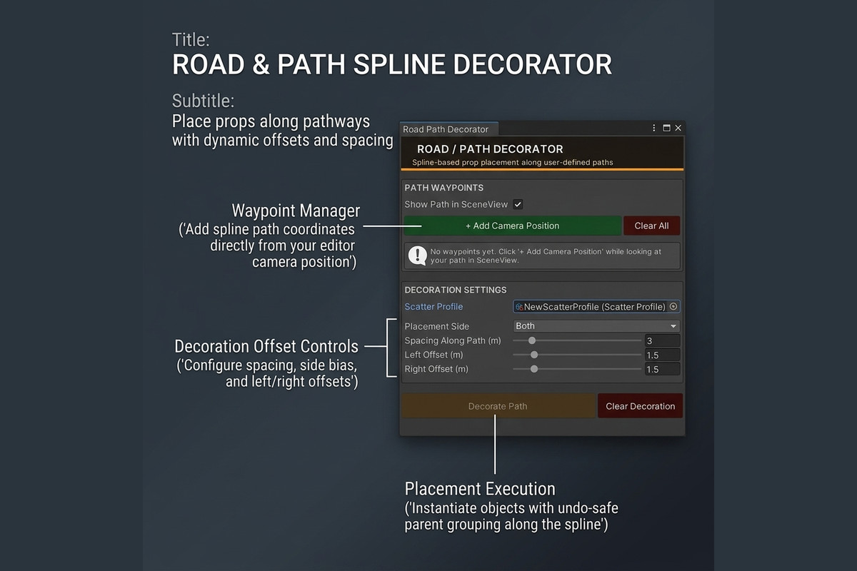 AI LEVEL SCATTER - The Ultimate AI-Powered Level Design Suite for Unity