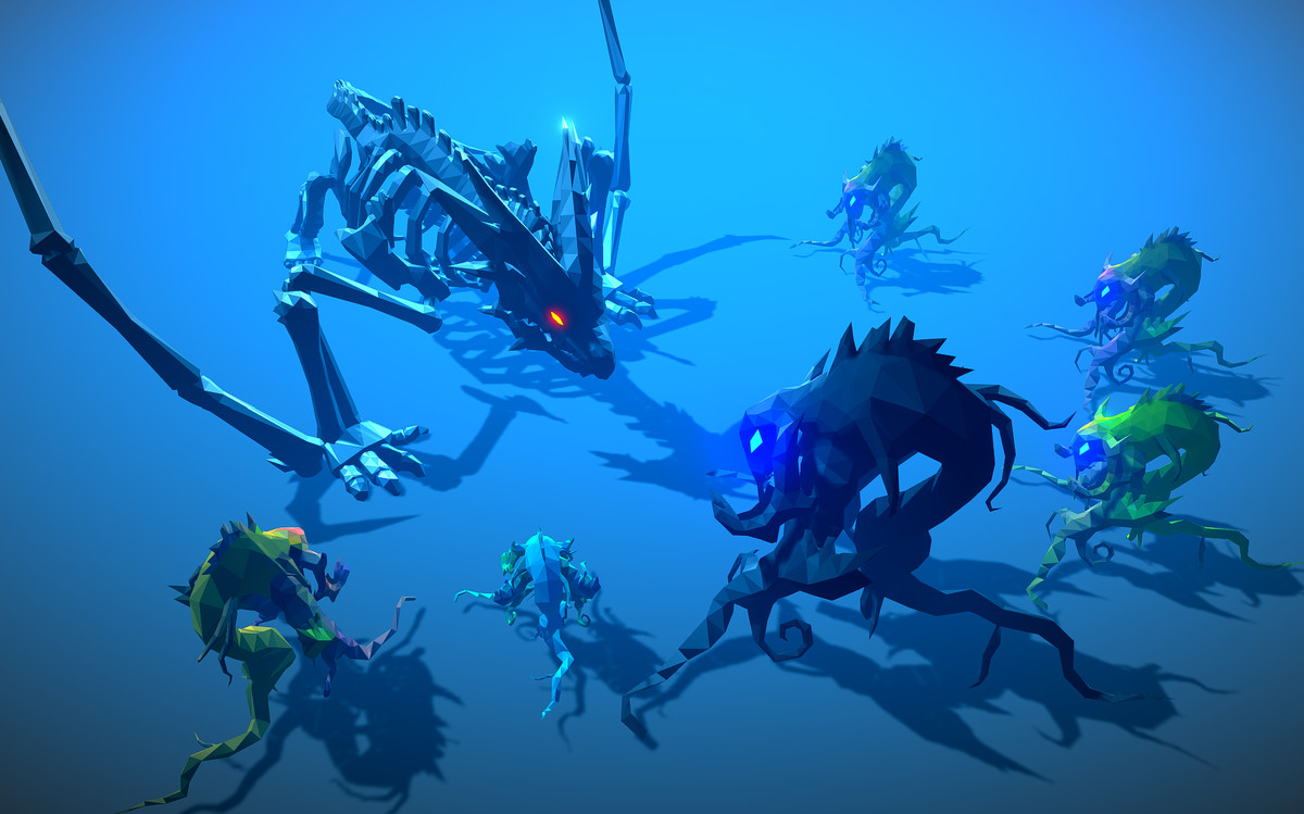 Polygon Monster Vol.4 - Low Poly 3D RPG Model