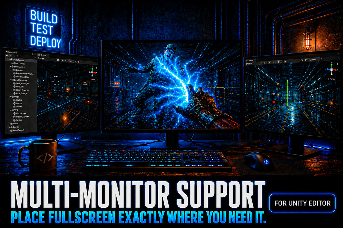 Fullscreen Editor & PlayMode