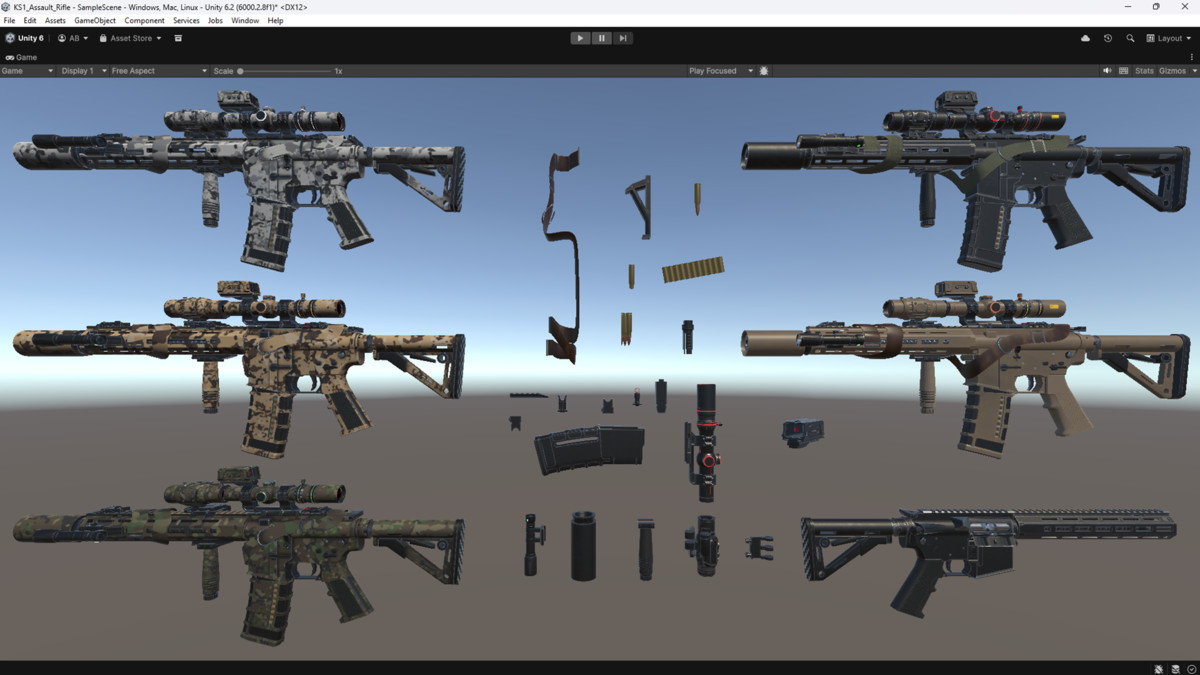 KS-1 Assault Rifle (Fps - Tps)