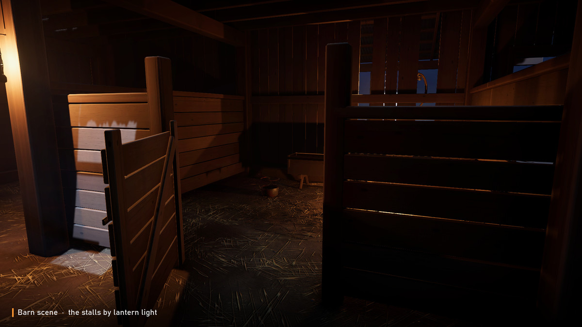 Stylized Haunted Barn - Farmyard & Outbuildings (URP)