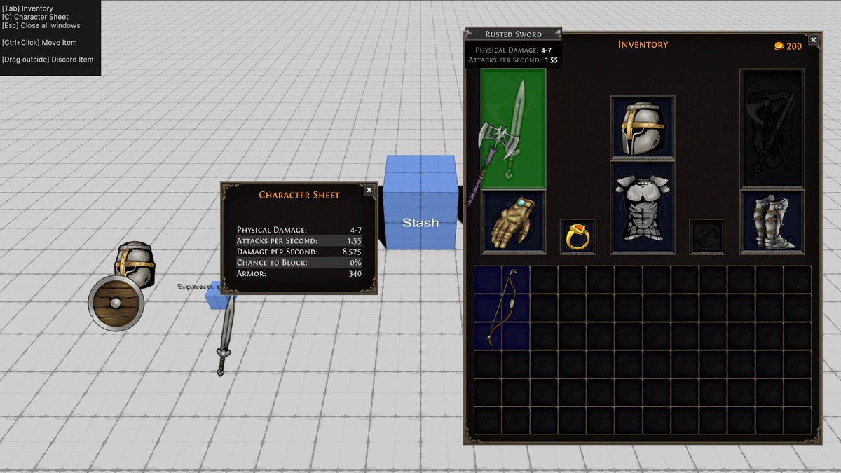 Inventory Framework v2 PRO (UI Toolkit)