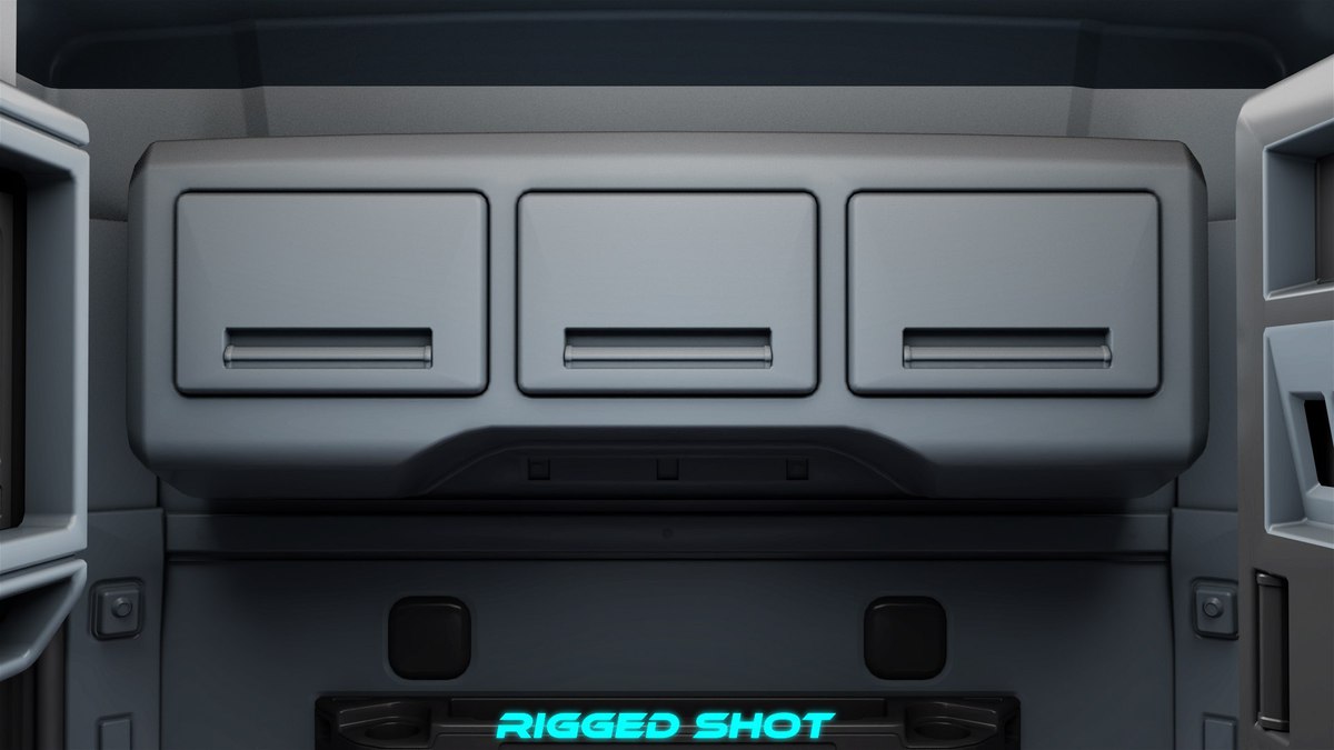 Heavy Truck Chassis 05 Grey Interior URP HDRP Textures