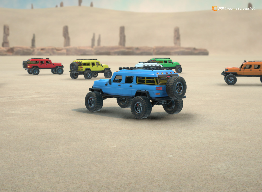 LWB 4x4 - Heavy Duty Off-Road SUV Vehicle Physics
