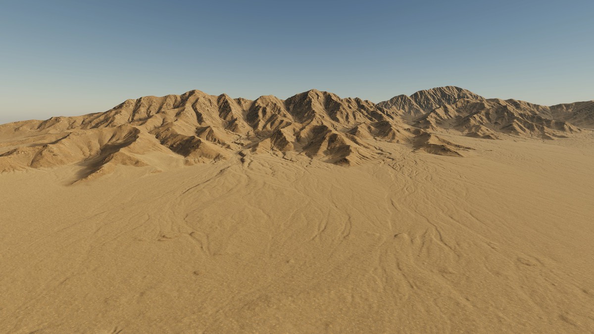 Mojave National Preserve Real-World Terrains 8K