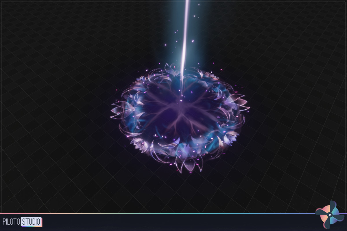 Realistic Spirit Blossom Spells VFX