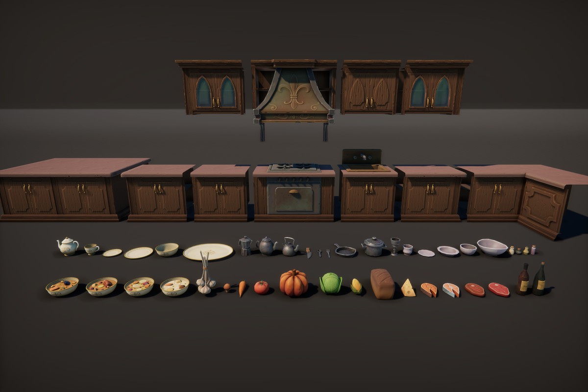 Stylized Victorian Mansion