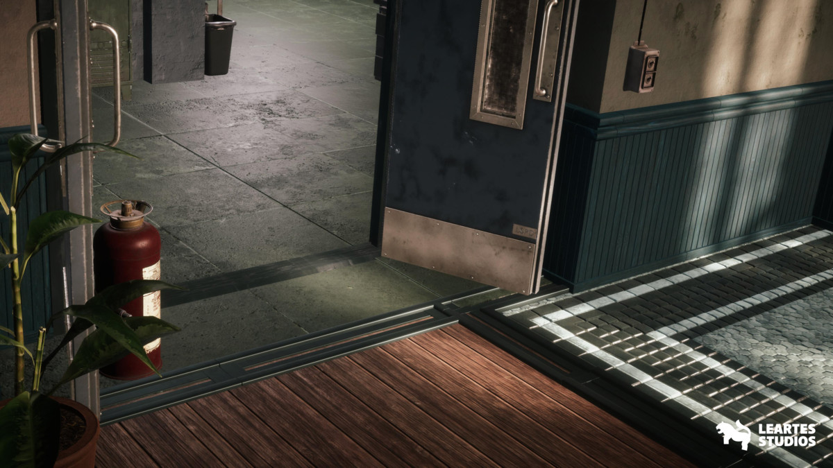 Retro Police Station Environment / Exterior + Interior