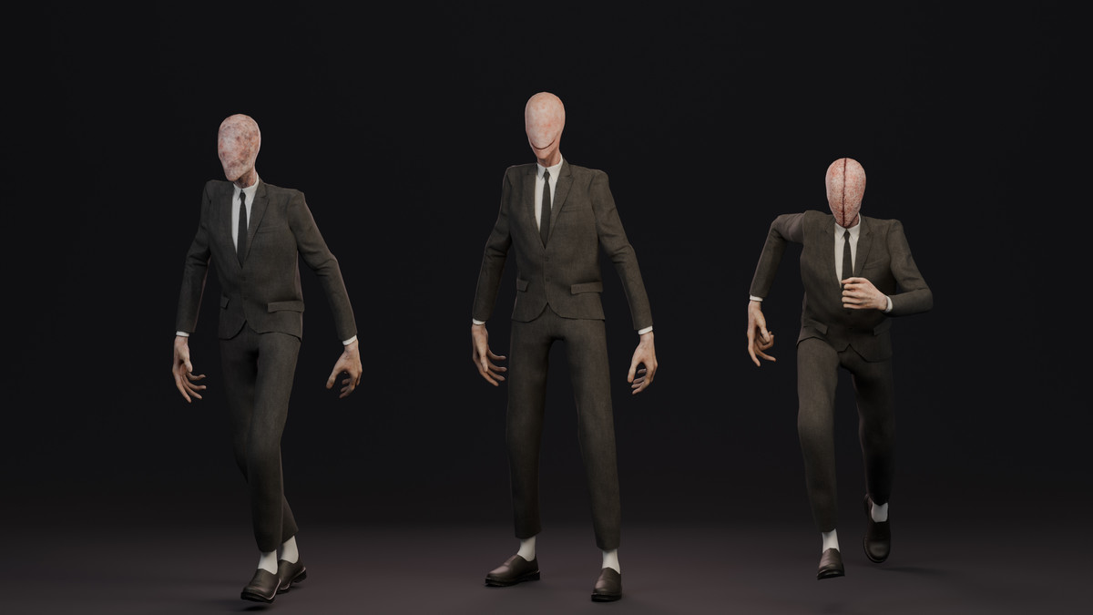 Slender Man in Suit