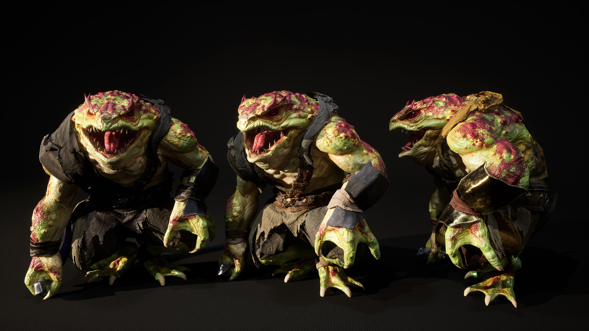 Creature Frog Monster