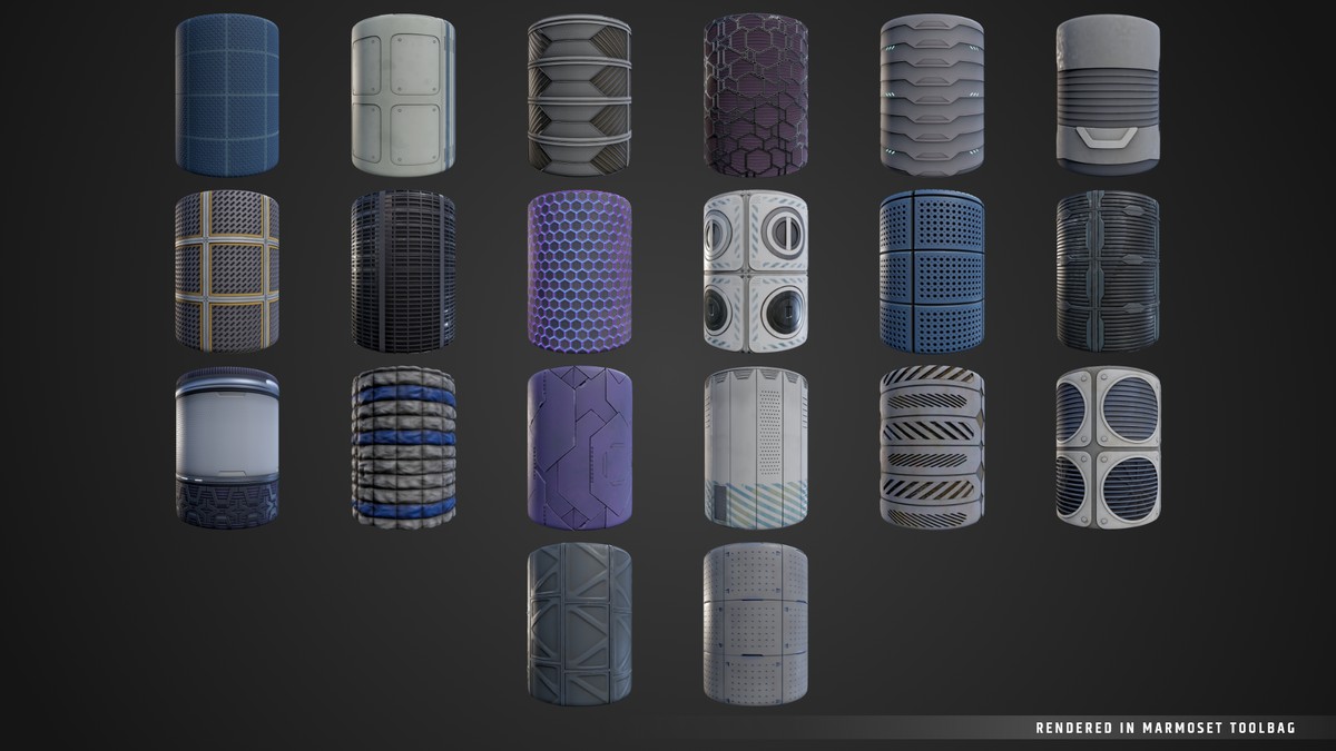 Stylized 250 Material Bundle
