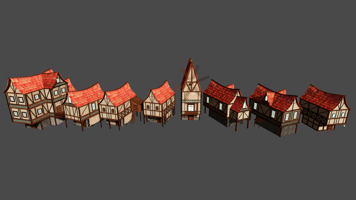Stylized Houses