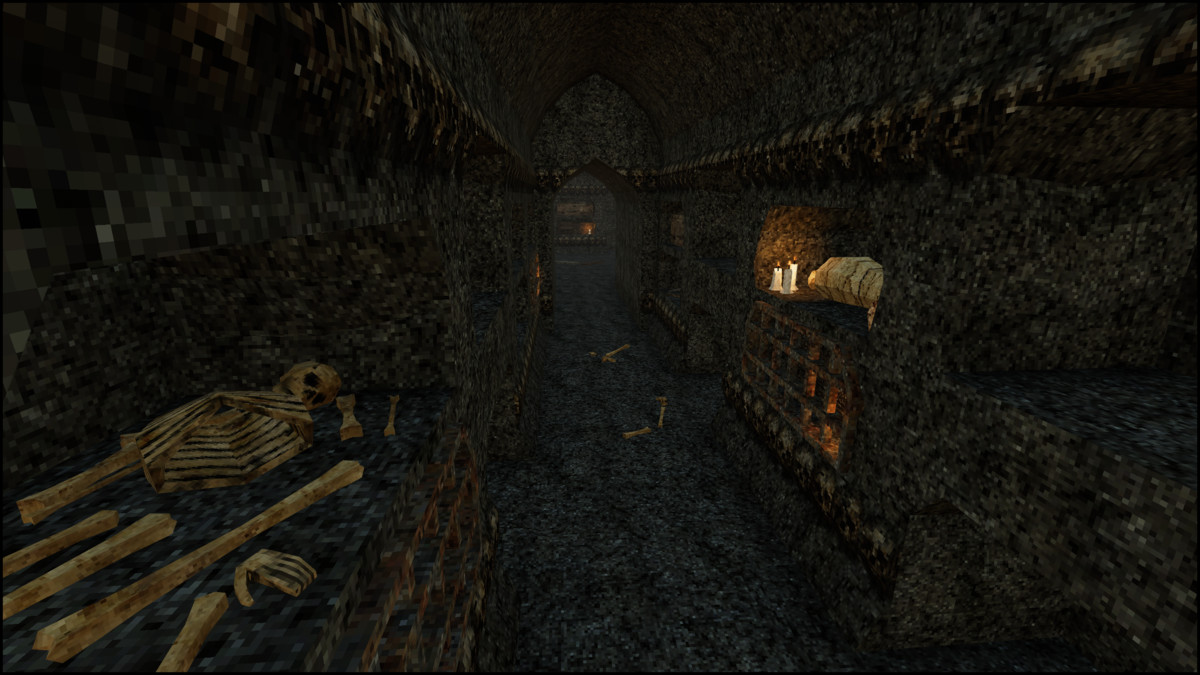Catacombs - Retro Style Modular Environment Pack