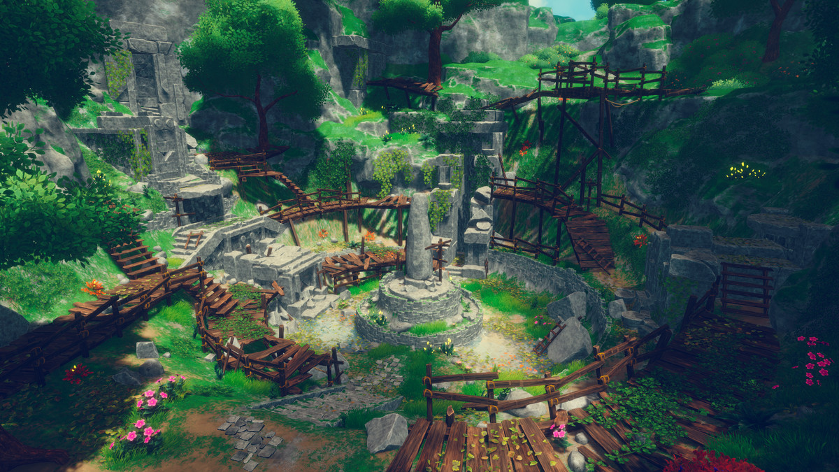 ToonScapes: Spring Isles