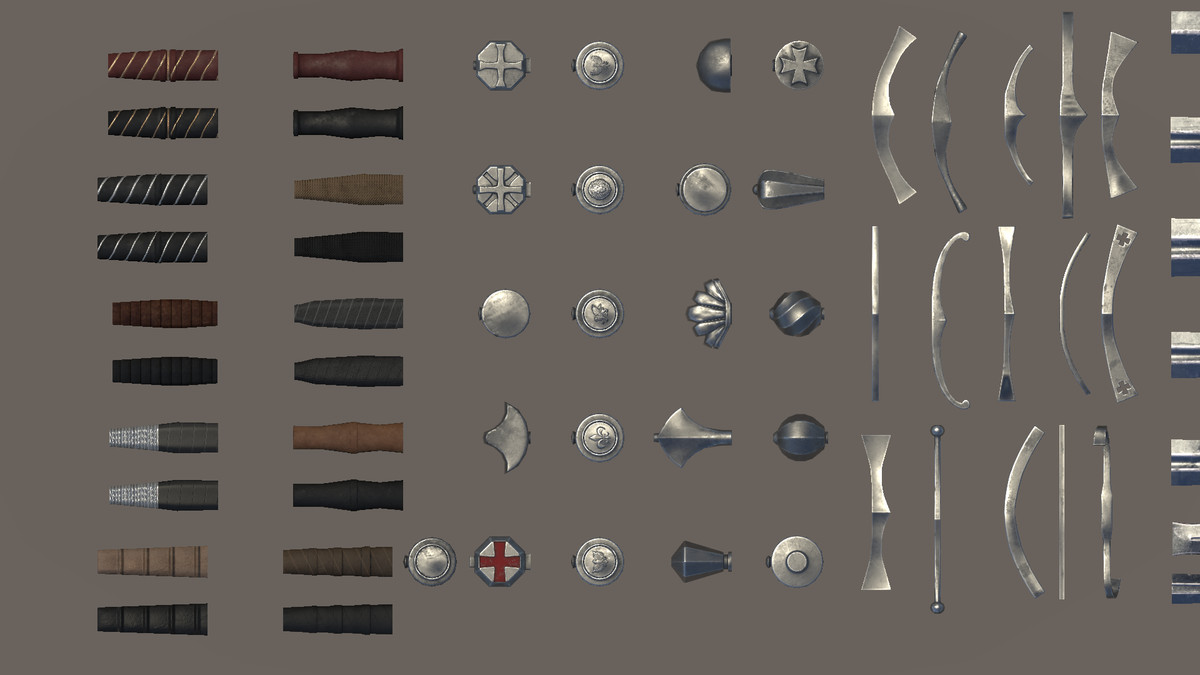 Modular Medieval Weapons vol. 1