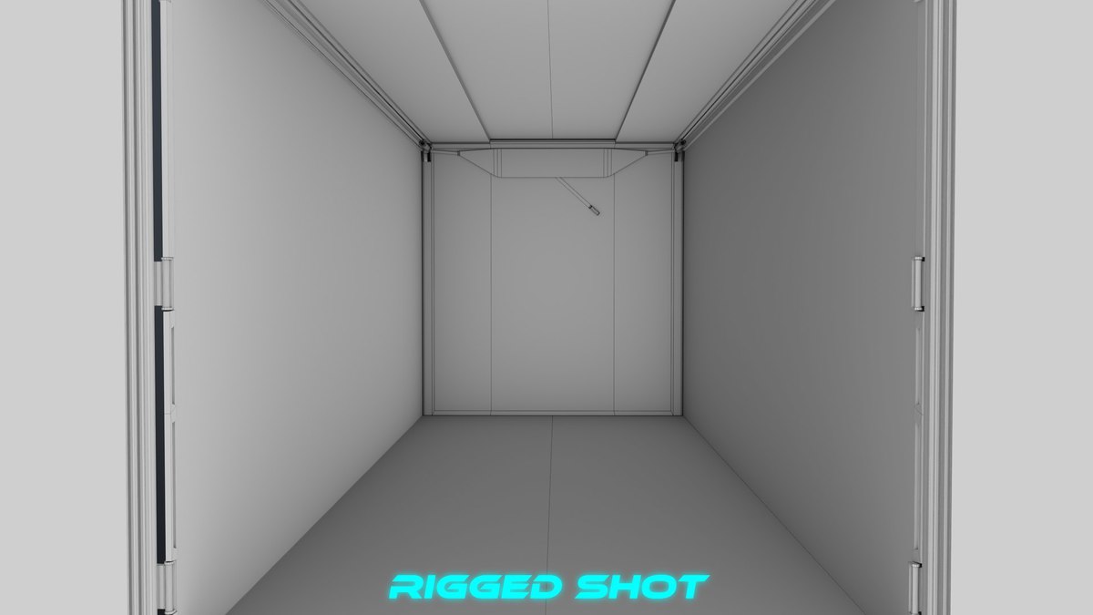 Refrigerator Trailer 05 URP HDRP Textures