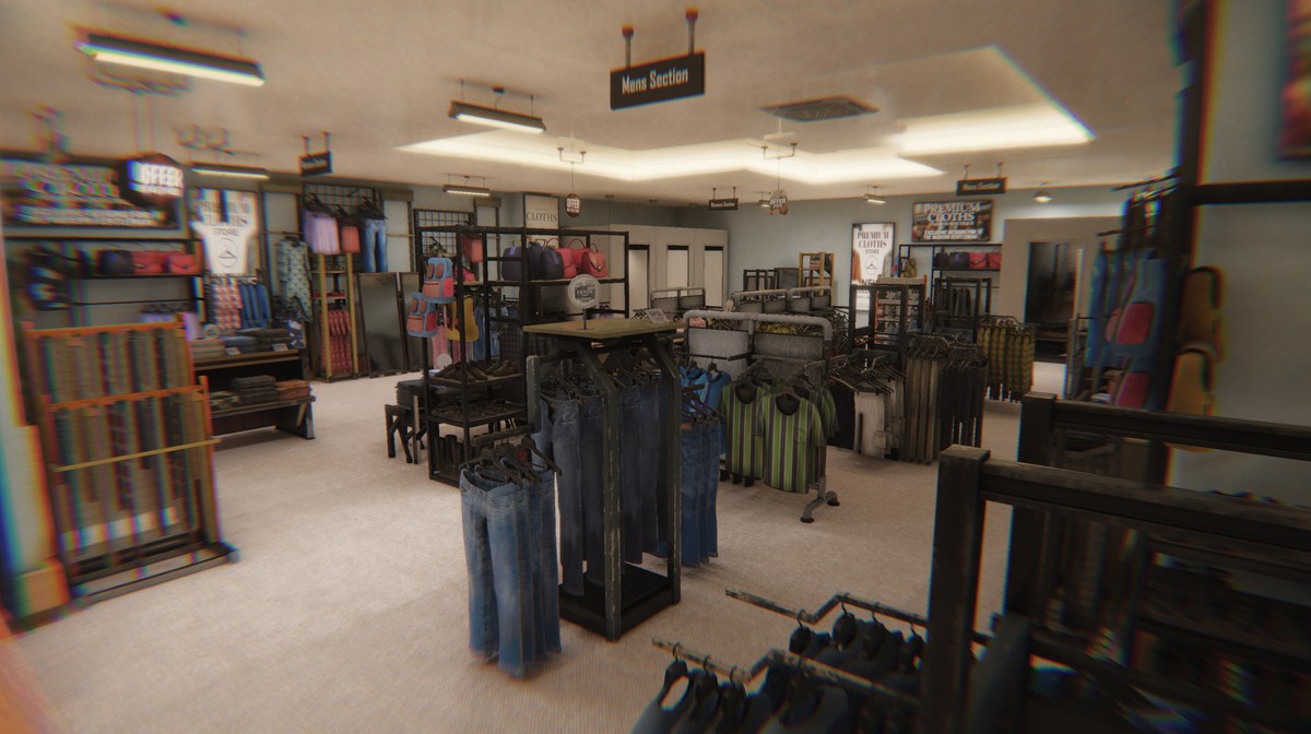 Clothing Store 3d Modular Environment Pack