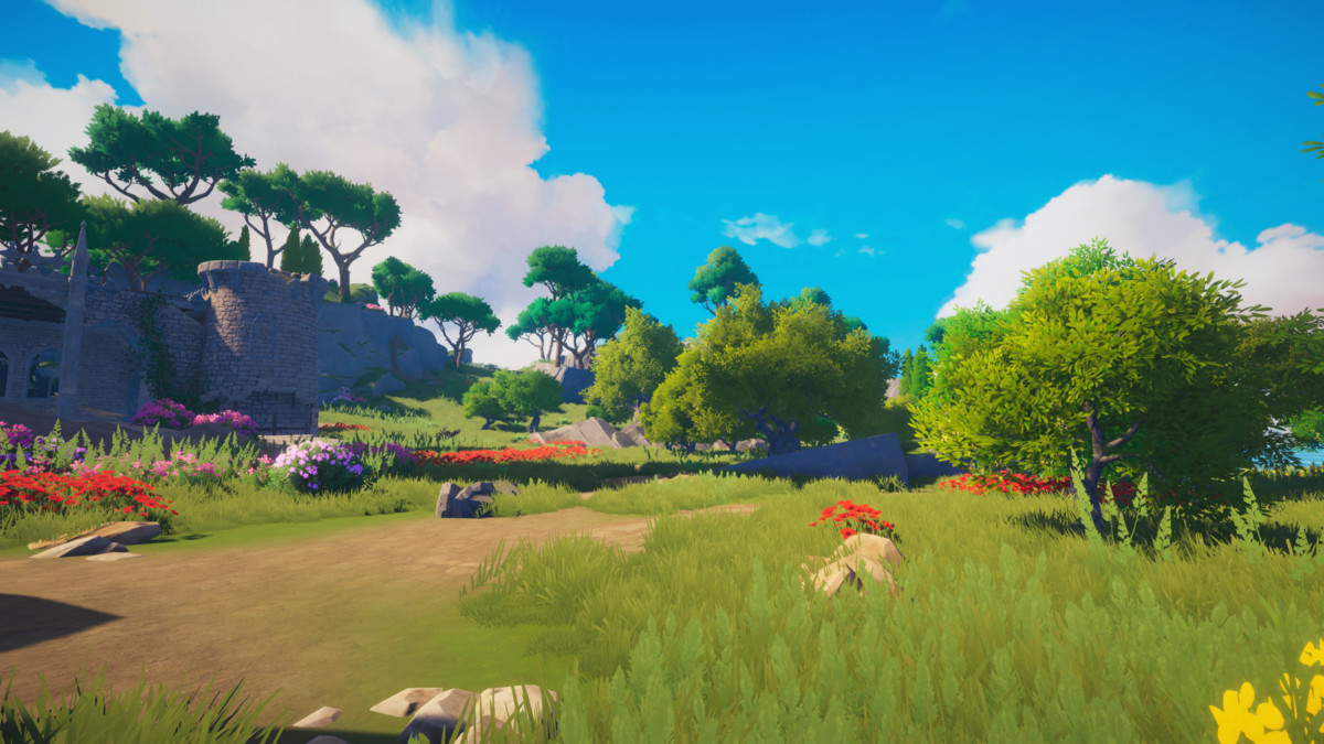 SUN TEMPLE - Stylized Ruins Open World Environment