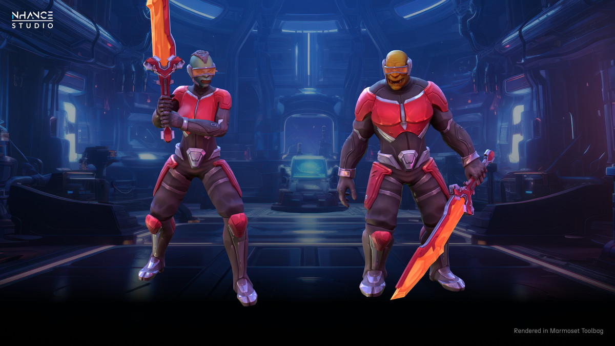 Stylized Sci-Fi Soldier Outfit