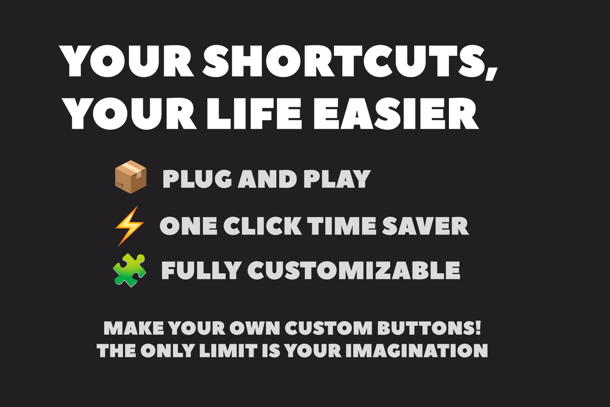 Editor Button Shortcuts