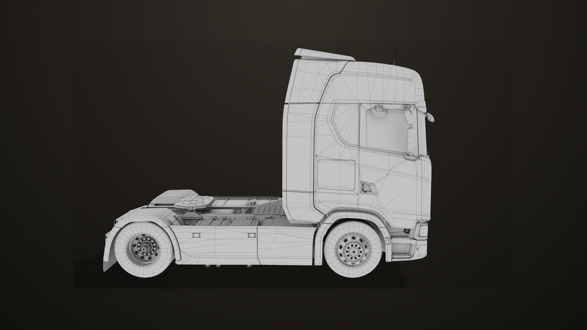 Chassis 06 Yellow URP HDRP Textures