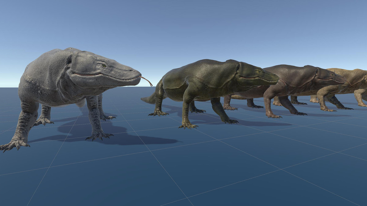 Creature -Reptile Megalania