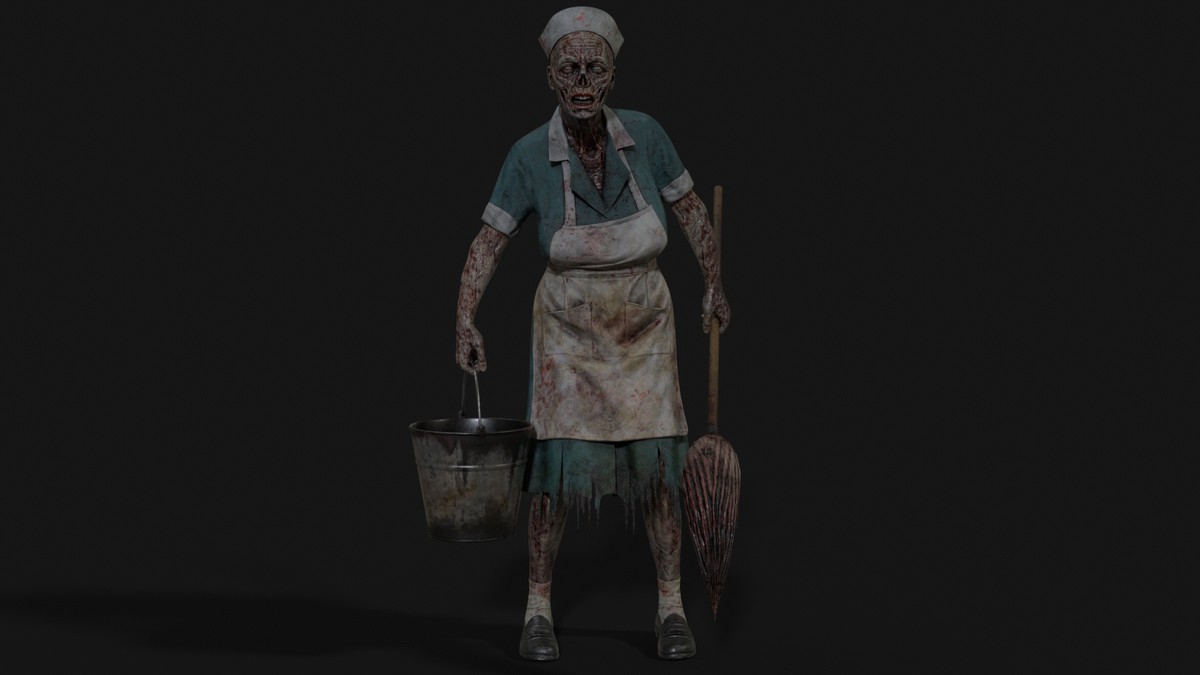 Hospital Janitor — Zombie Hospital Collection