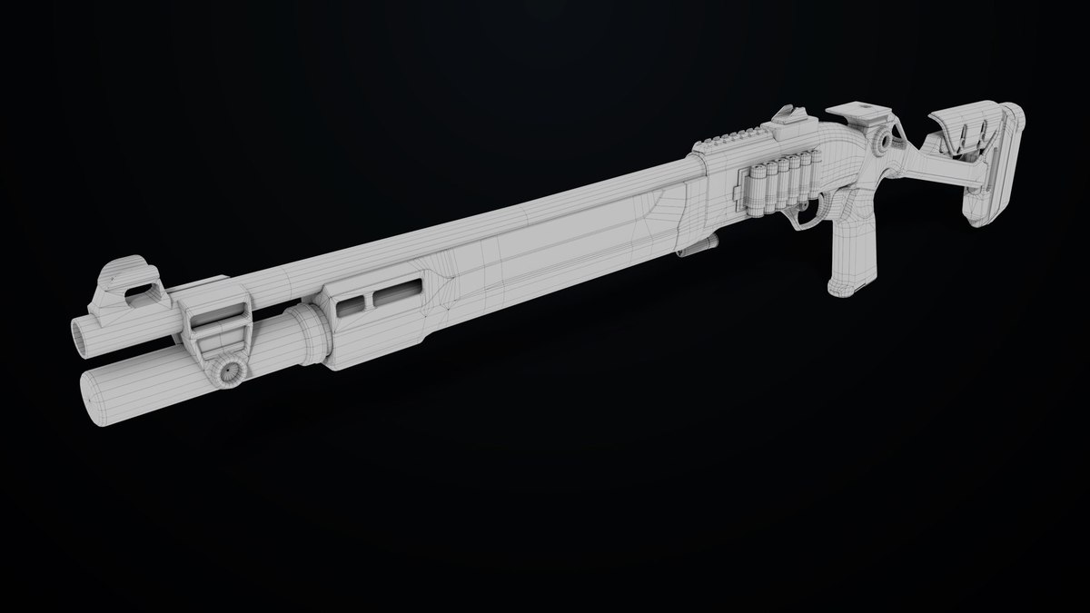 Shotgun Collection 01 URP HDRP Textures