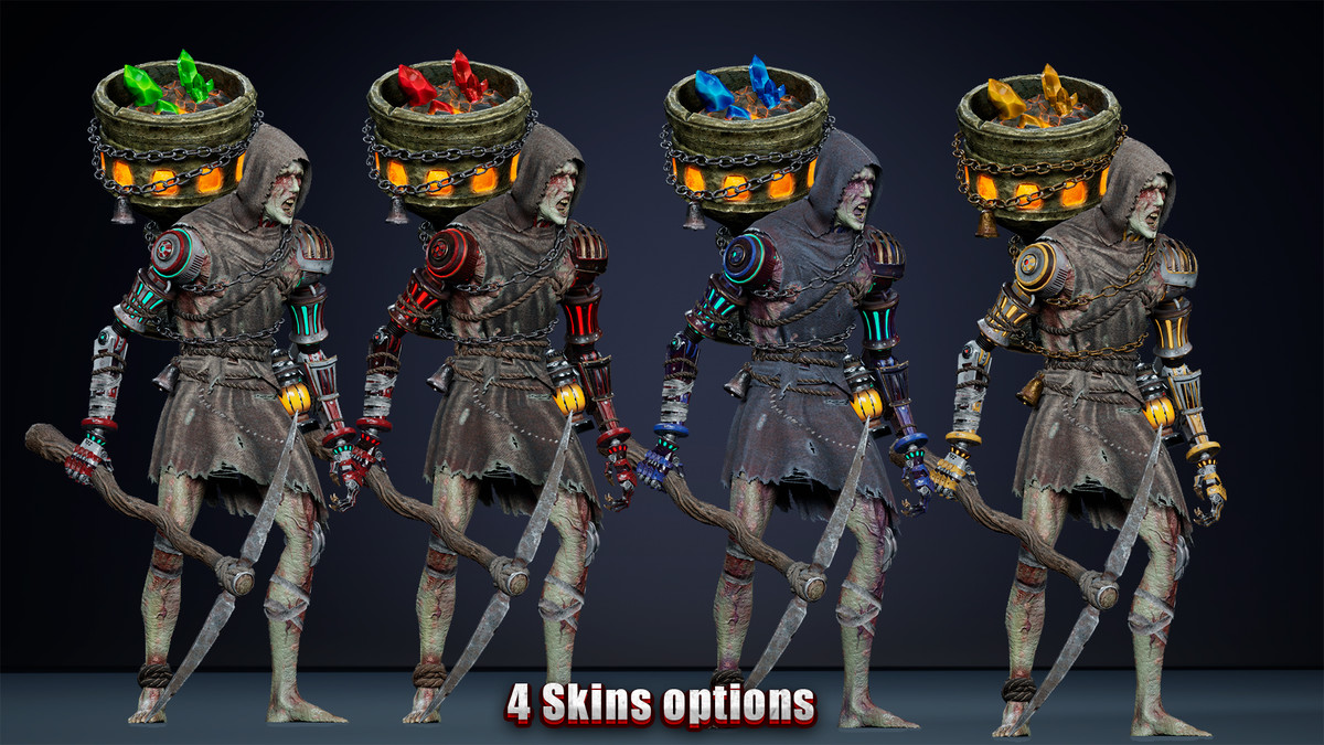 Fantasy Cyborg Miner 1