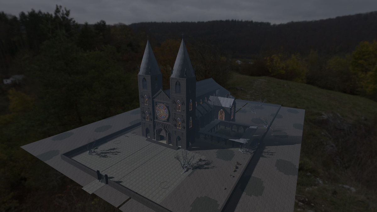Cathedral of Thorns - Gothic Horror Cathedral (URP)