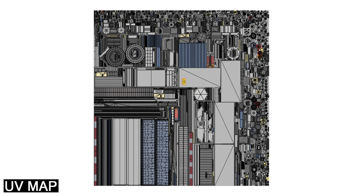 Curtainsider Semi Trailer URP HDRP Textures