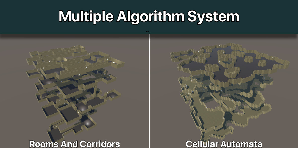 Level Generator Pro 3.0 - Procedural Dungeons, Mazes, NavMesh & Object Spawning