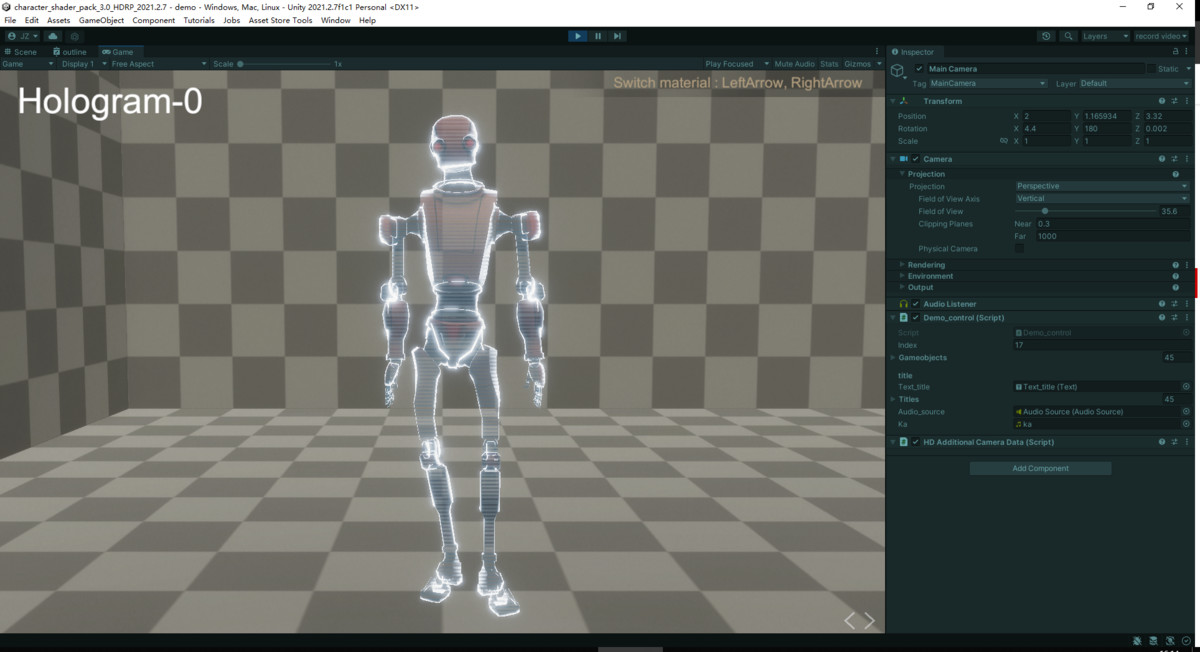 Character Shader Pack 3.0 - HDRP