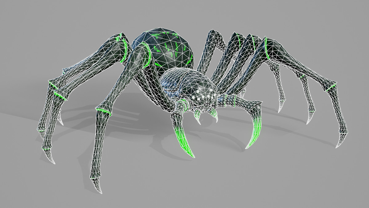 Stylized Spider 7 Skin Variants Pack