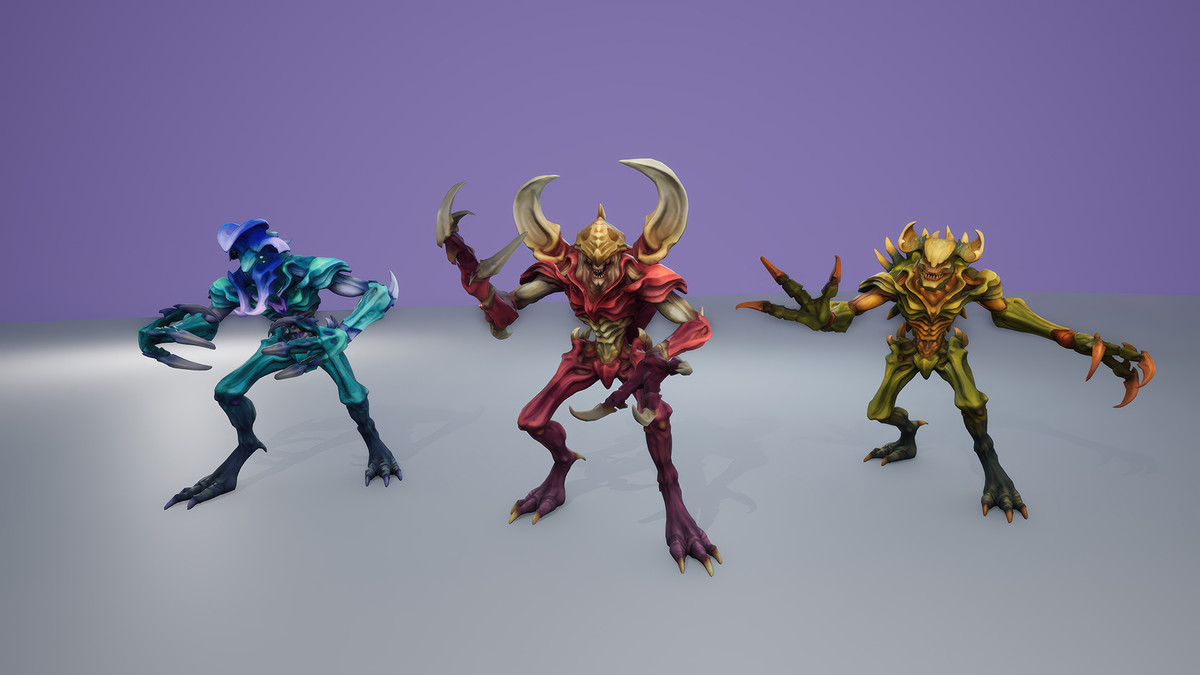 Stylized Modular Insect Monster