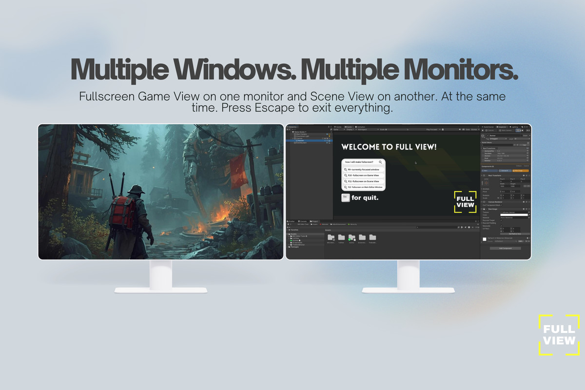 FullView - Fullscreen Scene & Game View