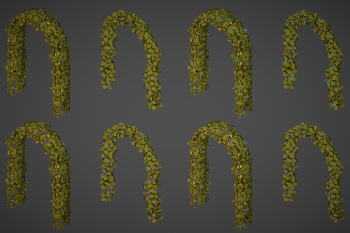 Ruins Forest Environment