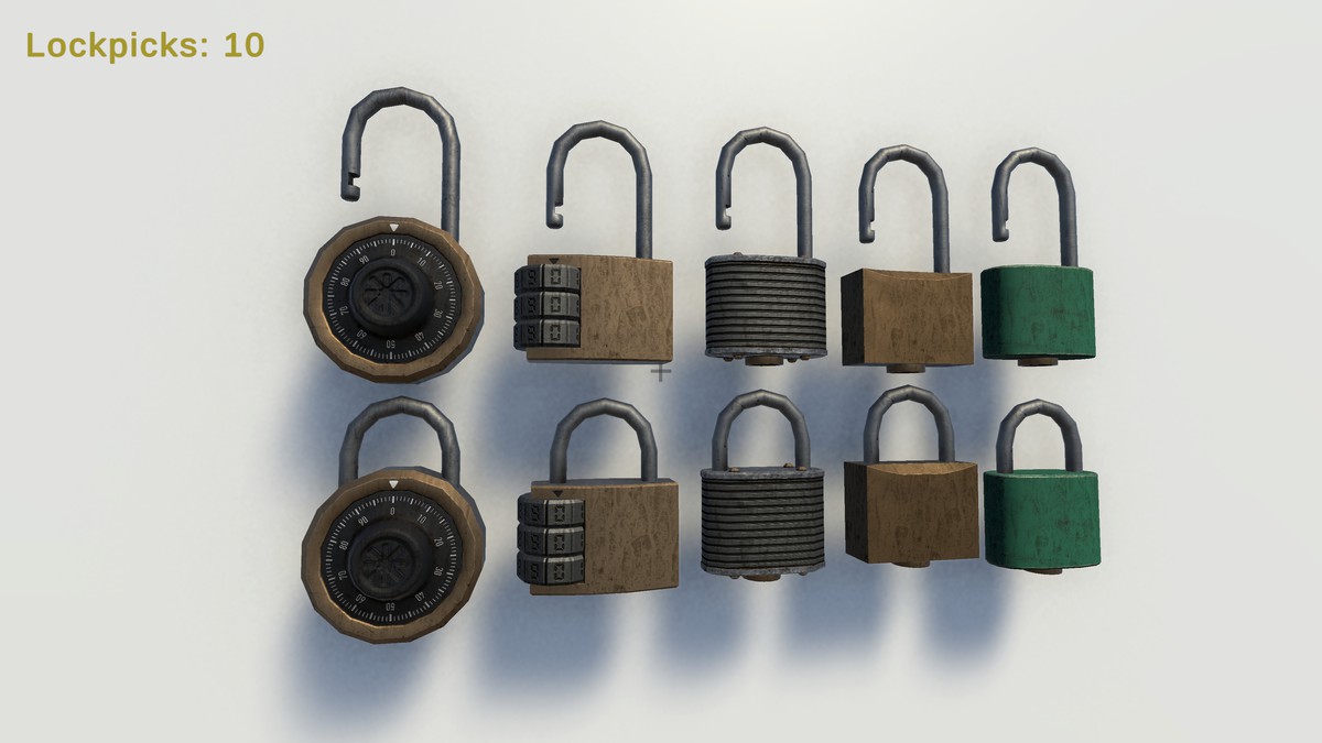 Advanced Low-Poly Lockpick System