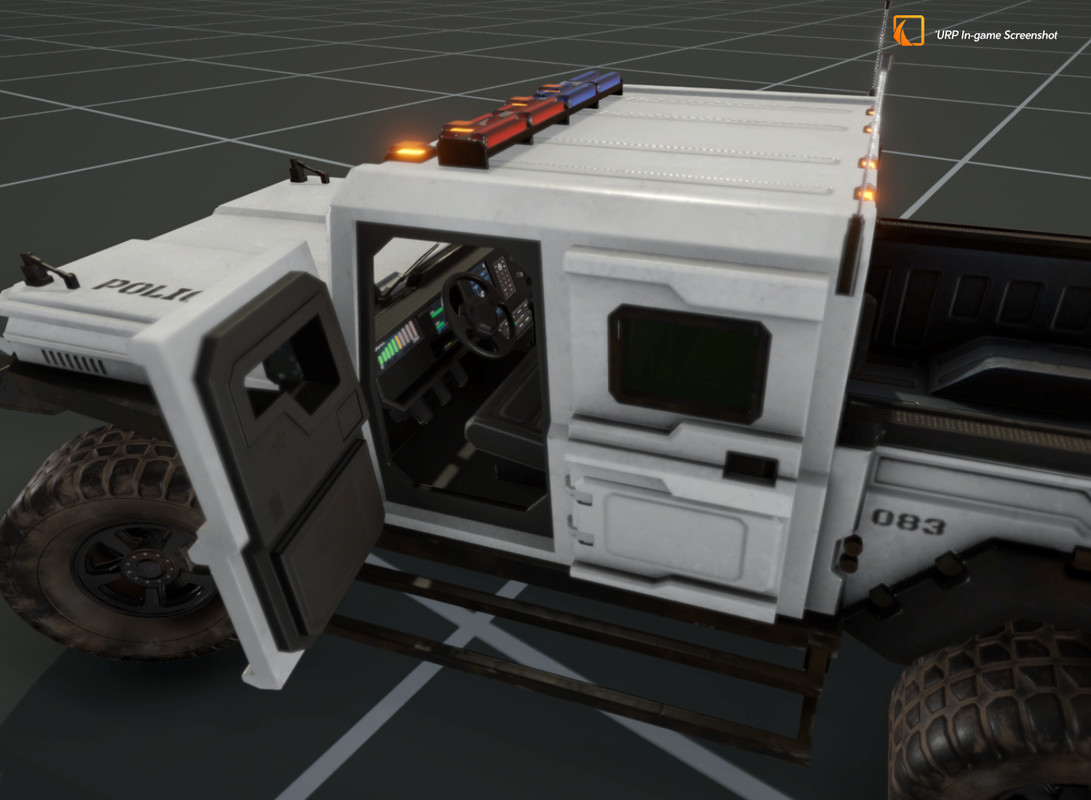 Armor Police Vehicle Physics (3 in 1 Bundle)