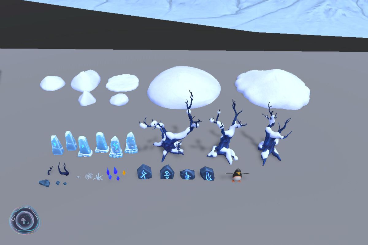 3D Platformer Frozen