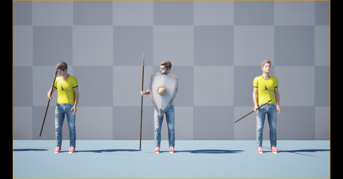 Medieval Castle Guard Animation